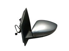 Außenspiegel mechanisch Spiegel links Pepper Grey (LD7R) für VW  POLO 6R1857501A