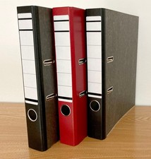 3x Ordner,  Aktenordner,  Büroordner,  A4 in 50 mm 