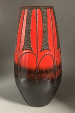 Keramik Vase; Fohr; Fat Lava