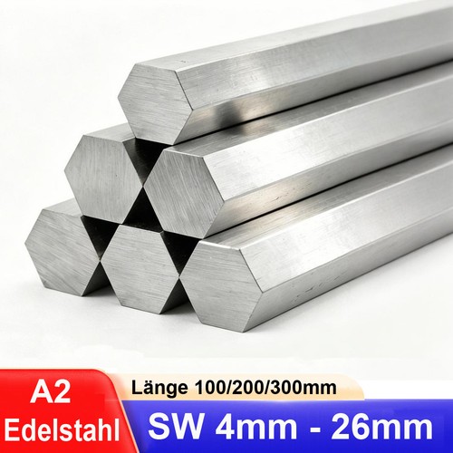 Edelstahl sechskant 26 mm - sechskant,