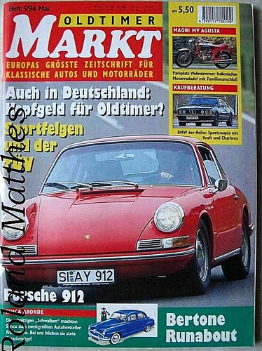 Oldtimer markt porsche - markt, 5-94+porsche