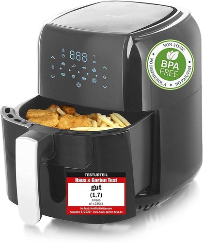 Heißluft fritteuse emerio - heißluft-fritteuse,