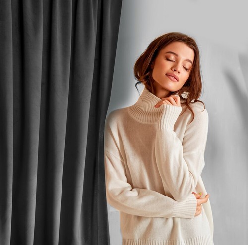 Elegante samtvorhänge velvet - samtvorhänge,