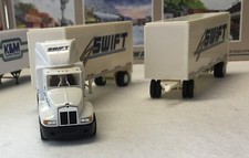 H0-LkW HERPA Kenworth Truck + Trailer Train "SWIFT" 3-teilig