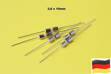 Feinsicherungen-Glas-Löt-Sicherung T/F 0,5-15A 250V Picofuse Littelfuse 3,6x10mm