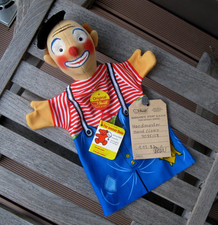 Steiff 7075/28 Hand Clown "Original" !! HANDMUSTER !! Archiv 01.12.1983 TOPP neu