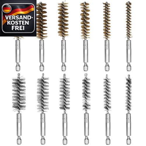 Set aus drahtbürsten - set,