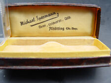 Alte Pappschachtel Brosche Schmuck Etui   Reklame Spermann Altötting Goldwaren