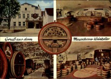 Mayschoß Mayschosser Weinkeller Wein Genossenschaft Postkarte Postcard ca. 1965