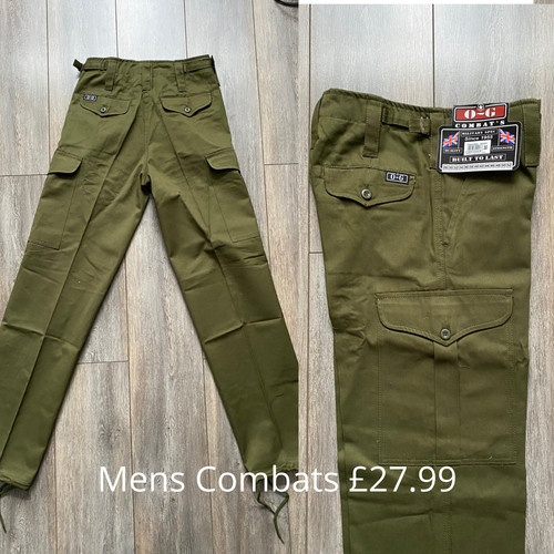 Army green military combat - og,
