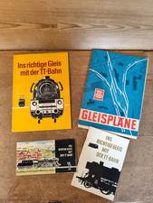 Zeuke Spur TT Gleisplan Buch Katalog Modellbahn Eisenbahn Schaltplan um 1960