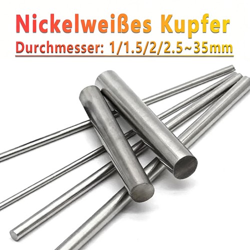φ1 35mm neusilber rundstange - neusilber,