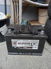 HR HiPower 77Ah Autobatterie
