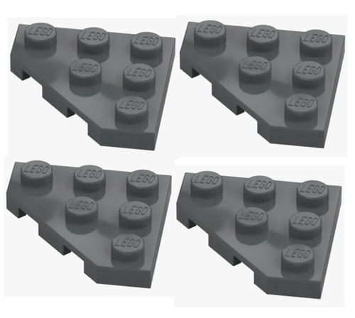 Lego eckplatte 3x3 dark - lego®,