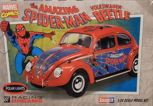 Spider man volkswagen beetle - spider-man,