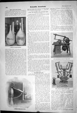Alter wissenschaftlicher amerikanischer Glasblaser von 1903 elektrisch angetriebener Hack S 20.