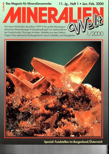 Mineralien welt 2000 - welt, 01/2000