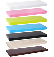 Wandboard Wandregal Bücherregal Hängeregal Holzregal Dekoregale CD Regale #296