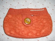 Tasche gestrickt und gefilzt