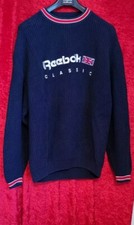 Reebok Pullover Gr. XL Navy Dick