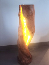 Holz,Lampe, Holzlampe