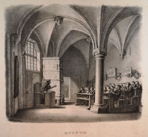 Lithographie 1840 quinta - lithographie,
