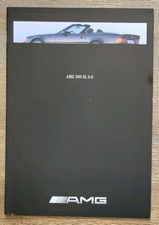Mercedes 500SL 6,0 AMG R129 Prospekt/brochure/folleto/opuscolo/broszura/broschyr
