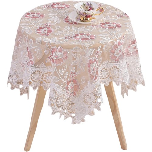 Runde tischdecke blumenmotiv - runde,