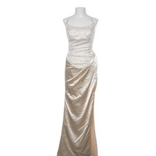 Abendkleid, Größe: M, Beige