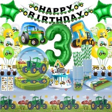 Traktor Kindergeburtstag Deko