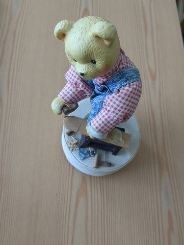 Spieluhr puppenhaus teddybär - spieluhr,