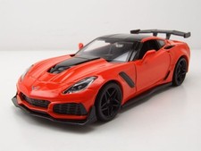 Chevrolet Corvette ZR1 2019 orange Modellauto 1:24 Motormax
