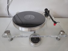 Acoustic Solid 111 Acryl  Alu natur Schallplattenspieler