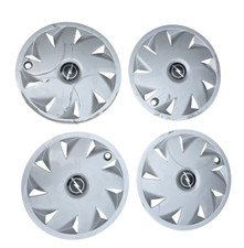 4x Opel Astra F G Vectra B Felgendeckel Nabendeckel Radkappe Kappen 14" 90496010