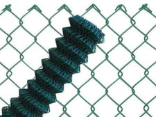 Maschendrahtzaun 125 cm GRÜN