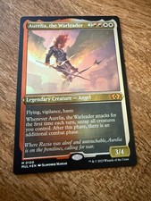 Aurelia, the Warleader / Kriegsführerin - ETCHED FOIL - Multiverse L.-NM-EN- MTG