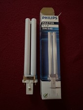 Philips Master 9W 840 Kompaktleuchtstofflampe G23 PL-S PLS 2P Kalt Cool white