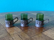 Becher  Tassen Gerlach Zinn  ?  Puppenstube Puppenhaus dollhouse dishes tin