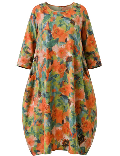 Akh ballon kleid blumen - akh,