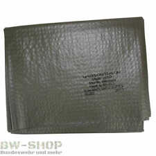 ORIGINAL BUNDESWEHR SCHLAFSACKPLANE BW NÄSSESCHUTZ PLANE SCHLAFSACK UNTERLAGE