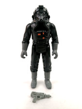Star Wars Vintage 1982 Kenner Tie Fighter Pilot China Raised Bar Complete C 8.0+