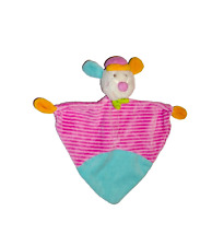 TOPOLINO MAUS MOUSE Mäuschen Schmusetuch Schnuffeltuch Kuscheltuch rosa und blau