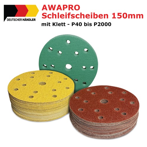 Awapro schleifscheiben 150mm - schleifscheiben,