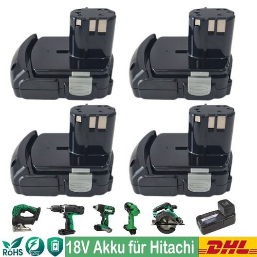10x akku für hitachi 18v - 1-10x,