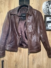 Echtleder Jacke Damen -Gypsy- Size S/Braun