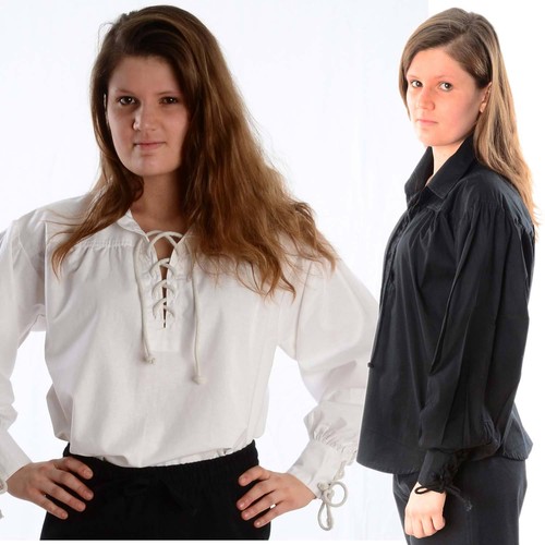 Mittelalter bluse hildburg - bluse, aus
