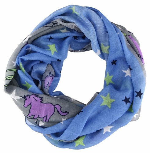 Loop schal halstuch blau - loop,