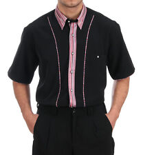 Extravagante Hemd in Schwarz