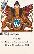 AK - (D) - Münchener Kindl - Bier - Oktoberfest - Hofbräu - 1981- Top Zustand 