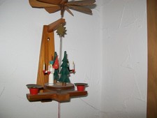 Holz wandpyramide seiffen - holz,